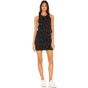 Sundry Star Racerback Sleeveless Dress Black Size 1 Small
